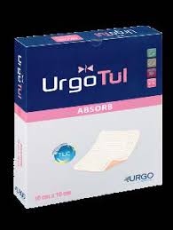 Bx/10 Urgotul Absorb Border, 6" X 6"