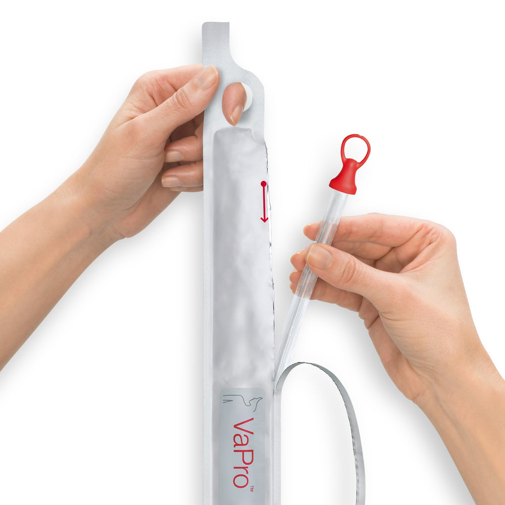 Vapro Hydrophilic Intermittent Catheters 4 Fr 8" - Box Of 30