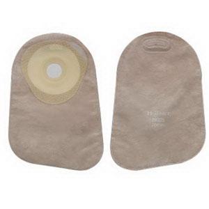Premier One-Piece Closed Pouch, Pre-Cut Stoma Opening 1-3/16" (30mm), Beige 9" (23cm) - Box of 30
