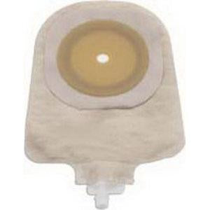 Premier One-Piece Urostomy Pouch, Pre-Cut Stoma Opening 3/4" (19mm), Beige 9" (23cm) - Box of 10