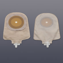 Premier One-Piece Urostomy Pouch, Pre-Cut Stoma Opening 1" (25mm), Beige 9" (23cm) - Box of 10