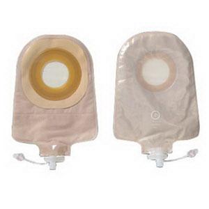 Premier One-Piece Urostomy Pouch, Pre-Cut Stoma Opening 2" (51mm), Transparent 9" (23cm) - Box of 10