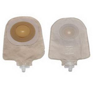 Premier One-Piece Urostomy Pouch, Pre-Cut Stoma Opening up to 1" (25mm), Transparent 9" (23cm) - Box of 5