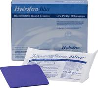 Bx/10 Hydrofera Blue Classic Foam  Dressing 4In X  4In