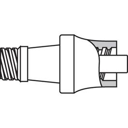 Clave Port Ml Adaptor Plug, Luer - Ea/1