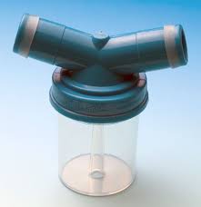 Cs/50 Carefusion Water Trap, For 22Mm Tubing, Twist Drain Valve