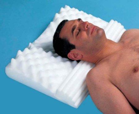 Hermell No-Snore Pillow 19in X 15in (Non-Returnable) - Ea/1