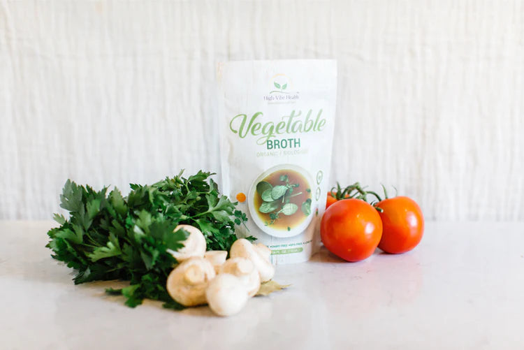 High-Vibe Health: Vegetable Broth