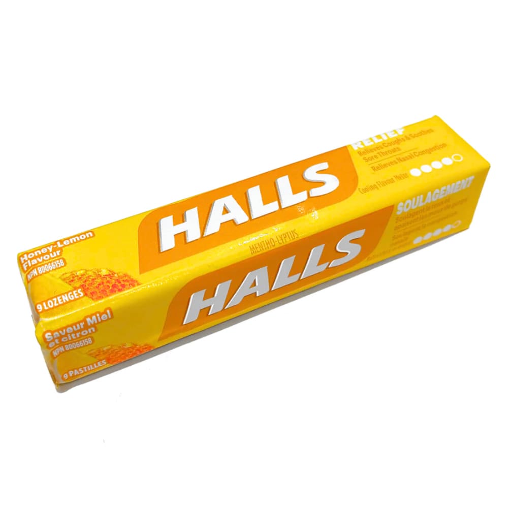 Halls - Honey & Lemon - 9 tablets