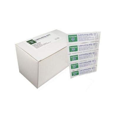 Healthcare Plus® Lubricating Jelly, 3.5gm Packets (Box 145 pcs)
