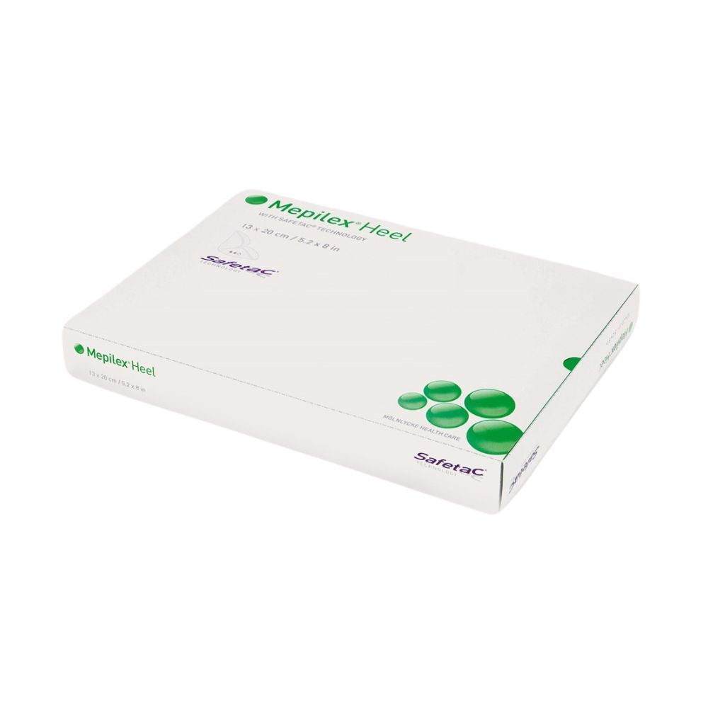 Mepilex® Heel Foam Dressing, 13cm x 20cm (Box 5 pcs)