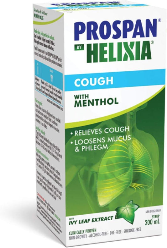 Helixia Prospan Cough Syrup - Menthol - 200ml