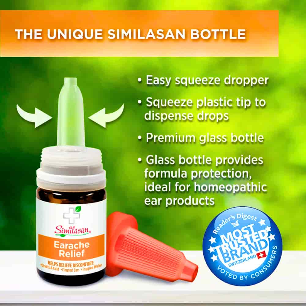 Homeopathic ear solution with Chamomilla