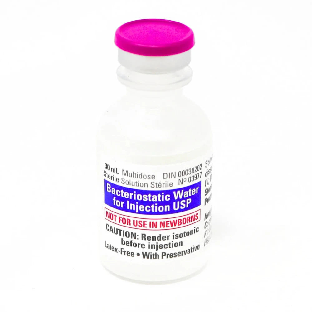 Hospira® Bacteriostatic Water 30 mL Vial (Per Each)
