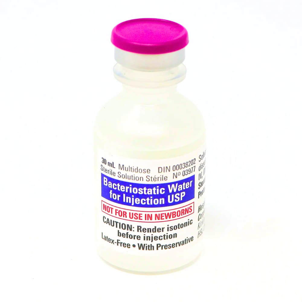 Hospira Bacteriostatic Water 30ml Vial (Per Each)