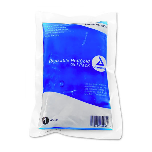 Hot/Cold Reusable Gel Packs, 4"x6"