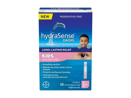 HydraSense Kids Eye Drops - 20 x 0.5ml