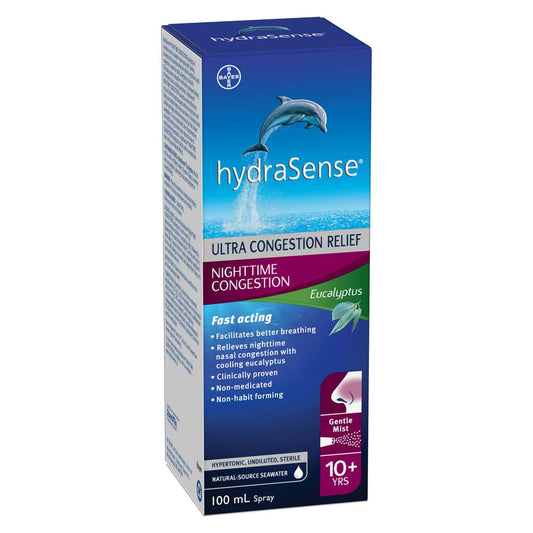 HydraSense Nighttime Congestion Nasal Spray - 100ml