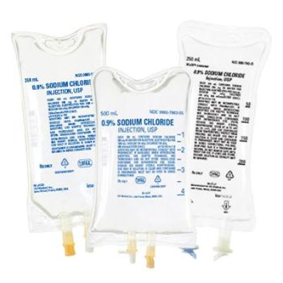 ICU Medical® 0.9% Sodium Chloride Injection, USP, 1000mL (Case 12 pcs)