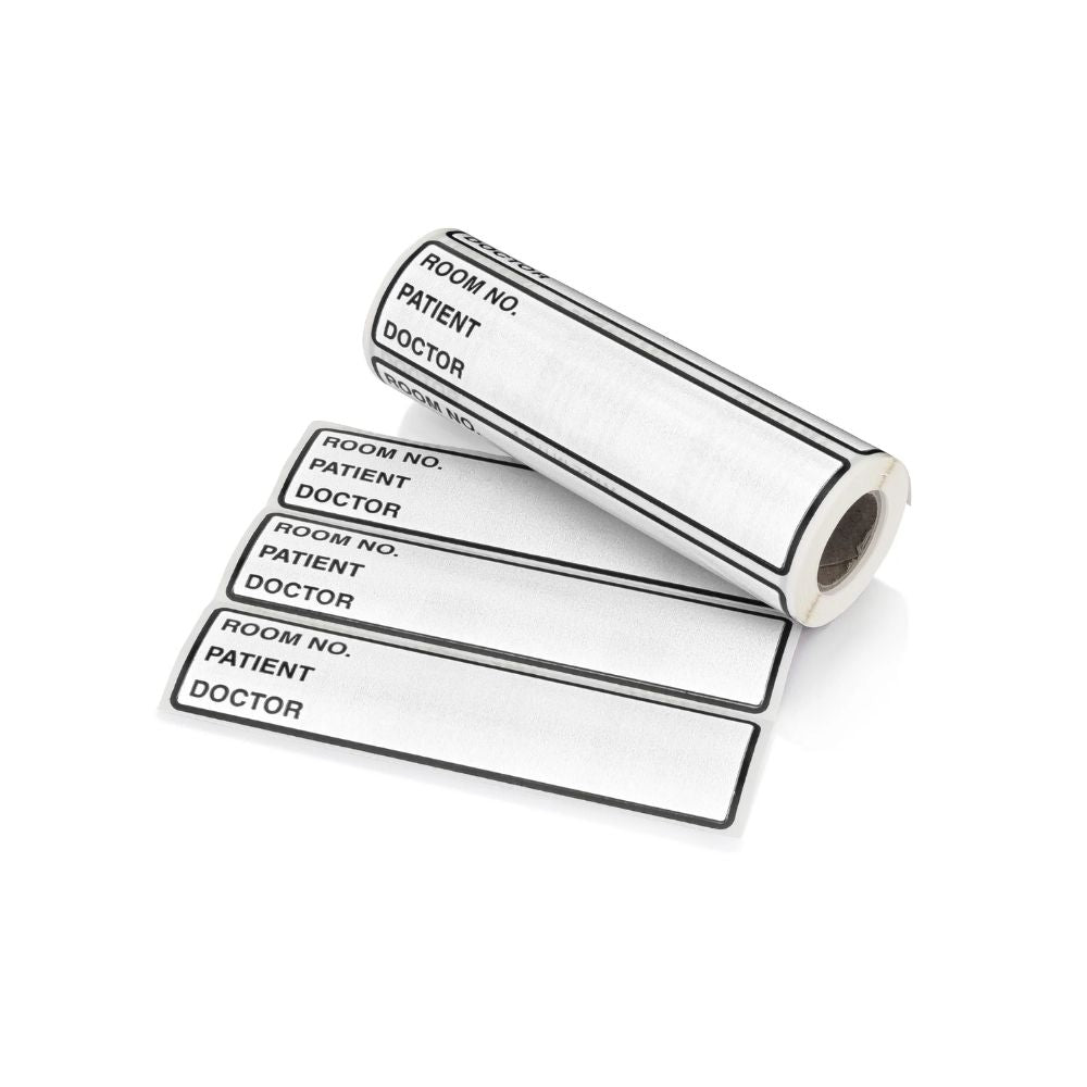 Carstens® Preprinted ID Labels, White