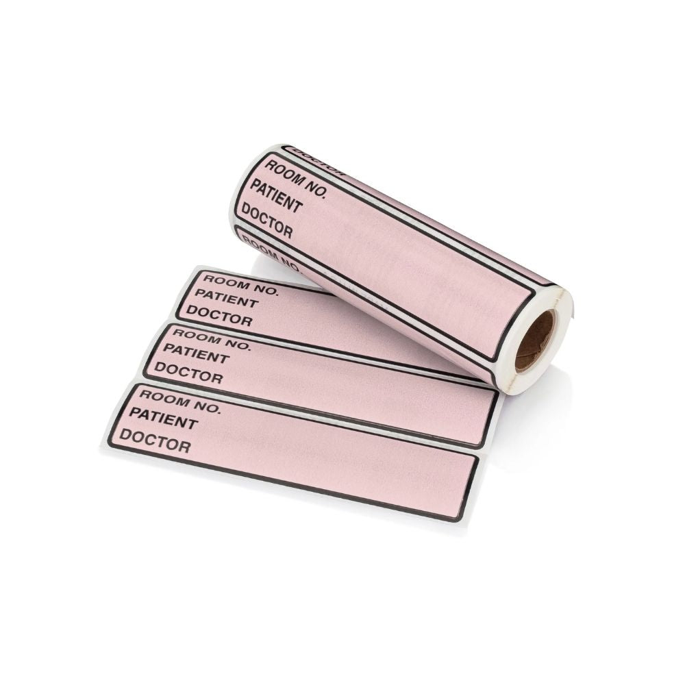Carstens® Preprinted ID Labels, Violet
