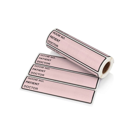 Carstens® Preprinted ID Labels, Violet