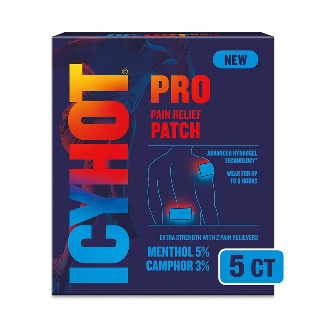 Icy Hot PRO Pain Relief Hydro Gel Patch - 10x14 cm - 5's