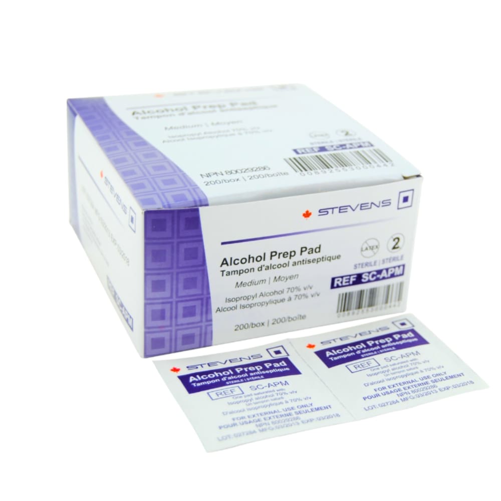 Individual alcohol pads