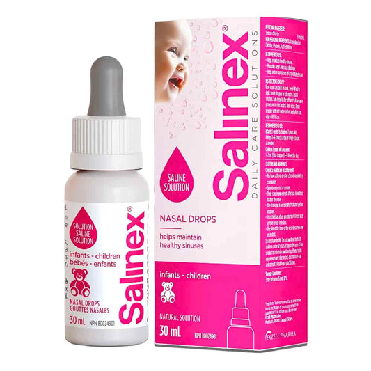 Isotonic nasal drops for babies