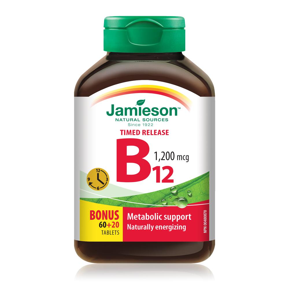 Jamieson: Vitamin B12 Time Release