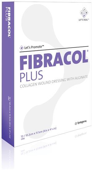 Bx/12 Fibracol Plus Collagen Wound Dressing With Alginate 10Cm X 11Cm