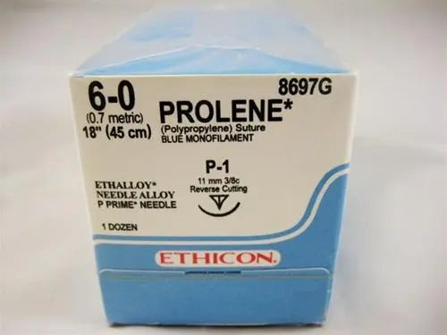 Bx/12  Suture Prolene Suture 6-0
