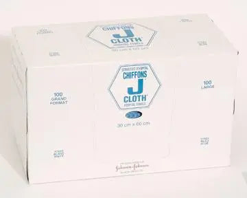 Bx/100 J-Cloth Hospital Towels Large / Blue (30Cm X 60Cm)