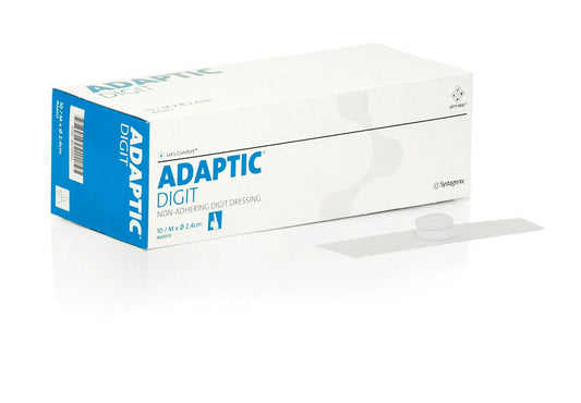 Bx/10 Adaptic Digit Non-Adhering Digit Dressing Medium 2.4Cm ?