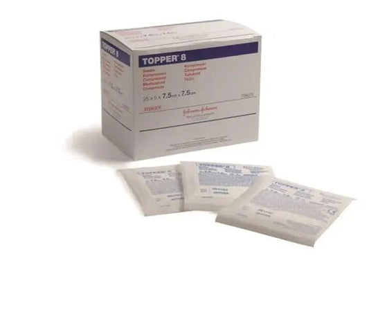 Bx/100 Topper 8 Swabs (4 Ply, Sterile) 10Cm X 20Cm