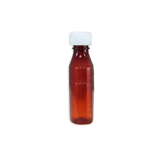Cs/142 Prescription Bottle,Amber