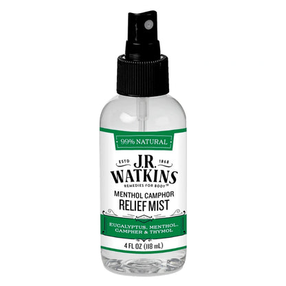 JR Watkins Menthol Camphor Relief Mist 118ml (Per Each)