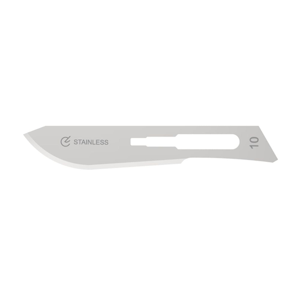 Jai Surgicals Stainless Steel Conventional Scalpel Blades, S/S, Sterile (Box 100 pcs)