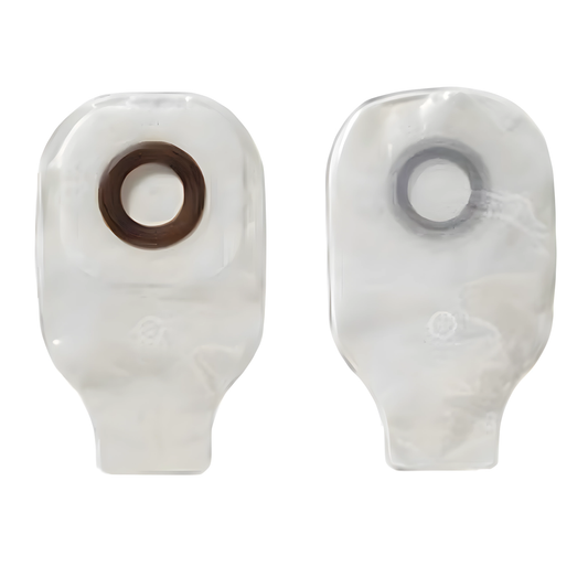 KARAYA TAPE BORDER 9" DRAINABLE POUCH TRANSPARENT CLAMP 7/8" BX/30