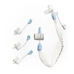 Cs/20 Kimvent Closed Suction System For Neonatal/Pediatric, 10fr Elbow W/ Caps, 8in Trach Length