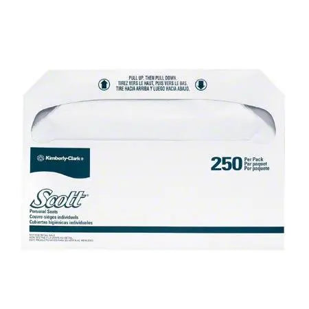 Bx/250 Toilet Seat Cover,White,14.5" X 17" (Paper)