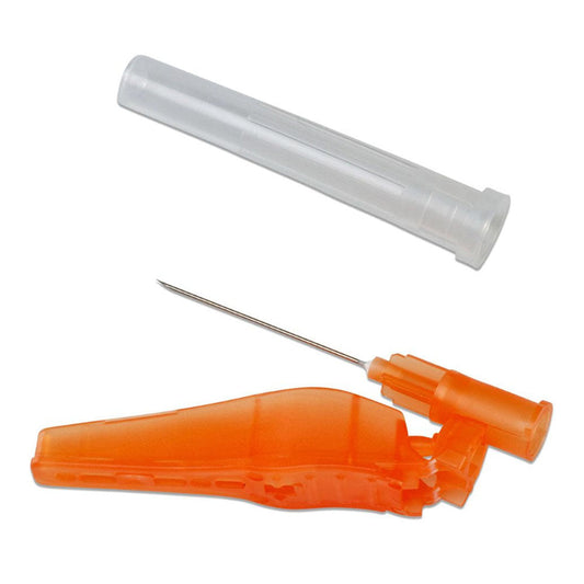 BX/100 MONOJECT SAFETY NEEDLE, 25G X 5/8"