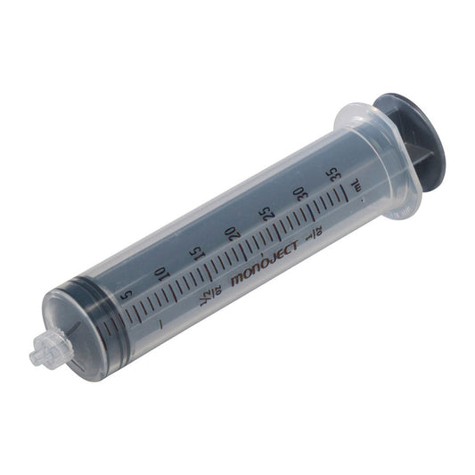 BX/40 MONOJECT REGULAR LUER TIP SYRINGE. 35CC, STERILE.