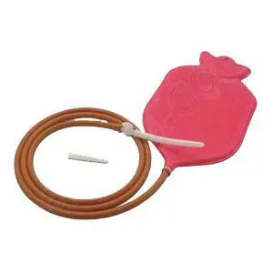 Cs/50 Bag Enema And Tube,Pre-Lubricated Tip