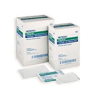 Bx/100 Telfa Non-Adhesive Dressing,Ouchless Sterile, 2In X 3In