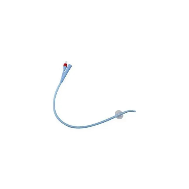 Bx/10 Dover Coude Tip 100% Silicone Foley Catheter 2-Way 20Fr