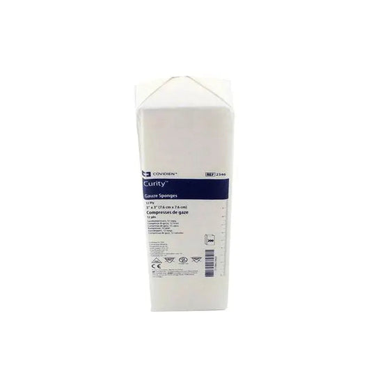 Pkg/200 Curity Gauze Sponges - 12 Ply - 3 X 3" - Non Sterile -