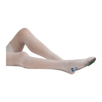 Pr/1 T.E.D. Anti-Embolism Thigh-High Stocking Long (Up To 33") W/ Belt Md (25") White