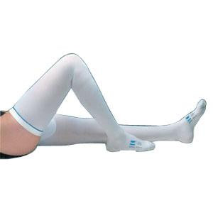 Ea/1 T.E.D. Stockings Thigh Length >33" Nylon Large Long, Defined Heel Inspection Toe Latex Free (Non-Returnable)