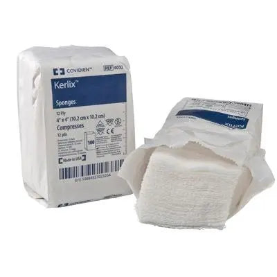 Pkg/100 Kerlix Sponge 4 X 4In, Non Sterile, 16Ply